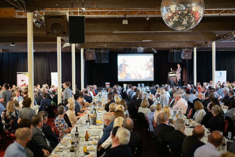 Support Homeless People Luncheon 2018 photo of part of the sell out crowd