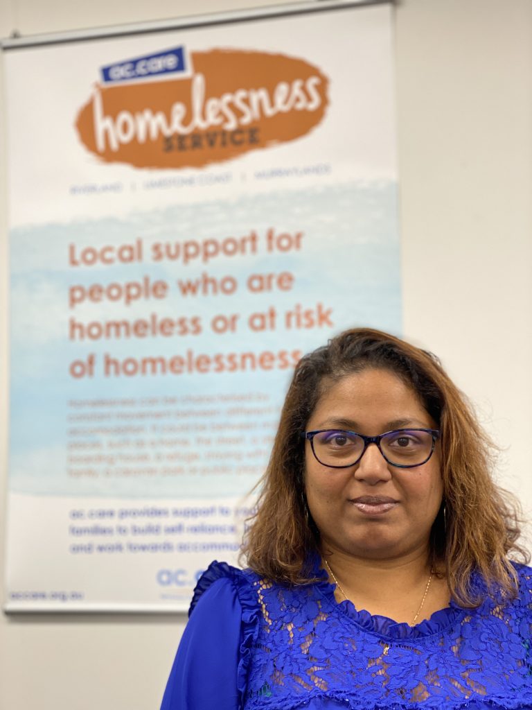 RAISING AWARENESS: ac.care Murraylands Homelessness Service manager Thanuja Hiripitiyage is hoping to see strong community attendance at a special National Homelessness Week exhibition in Murray Bridge to raise awareness of the experiences of people struggling to sustain stable accommodation.