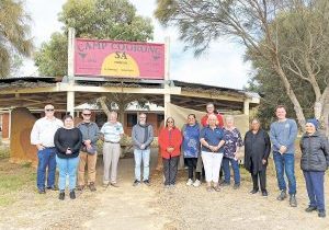 EXPLORING THE COORONG: ac.care board members visited Camp Coorong, meeting with elders and Ngarrindjeri community members as part of their cultural development program.